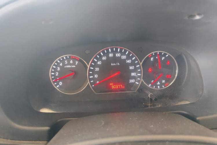 Used CHANGAN Alsvin V3 2012 1.3L Manual Luxury Version China IV Standard Instrument Cluster
