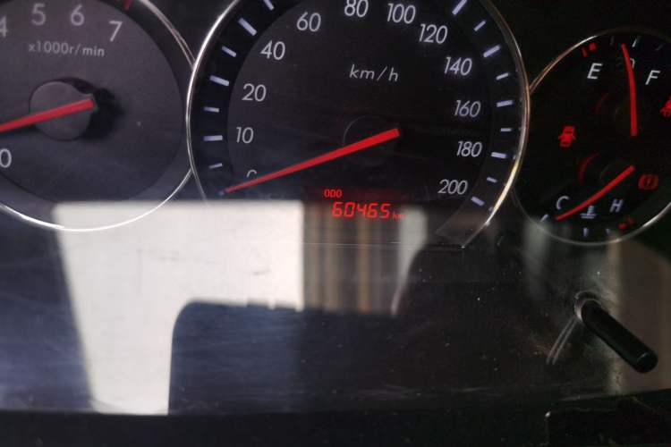 Used CHANGAN Alsvin V3 2012 1.3L Manual Comfort Version China IV Standard Odometer Close Up