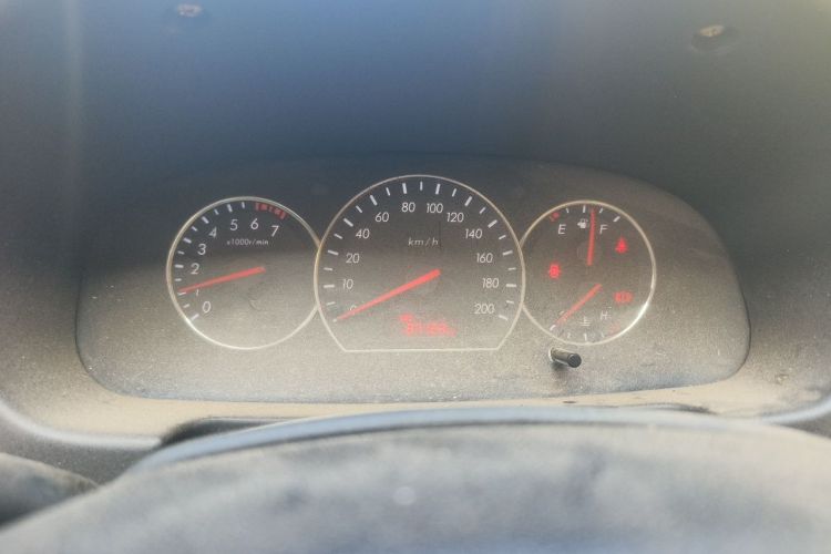 Used CHANGAN Alsvin V3 2012 1.3L Manual Comfort Version China IV Standard Odometer Close Up
