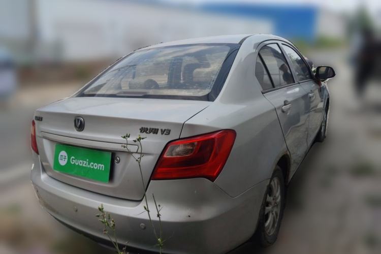 Used CHANGAN Alsvin V3 2012 1.3L Manual Luxury Version China V Standard Rear Right 45 Deg