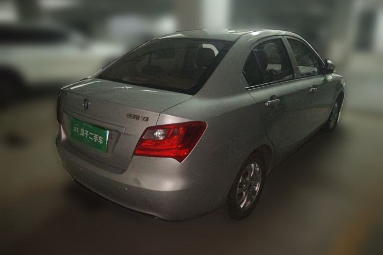 Used CHANGAN Alsvin V3 2012 1.3L Manual Luxury Version China IV Standard Rear Right 45 Deg