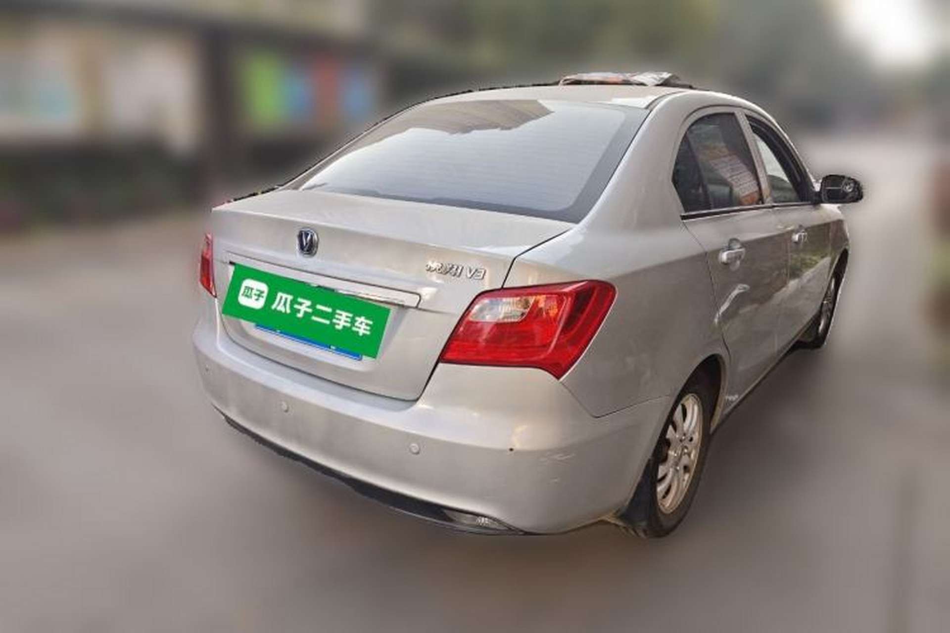 Used CHANGAN Alsvin V3 2012 1.3L Manual Luxury Version China IV Standard Rear Right 45 Deg