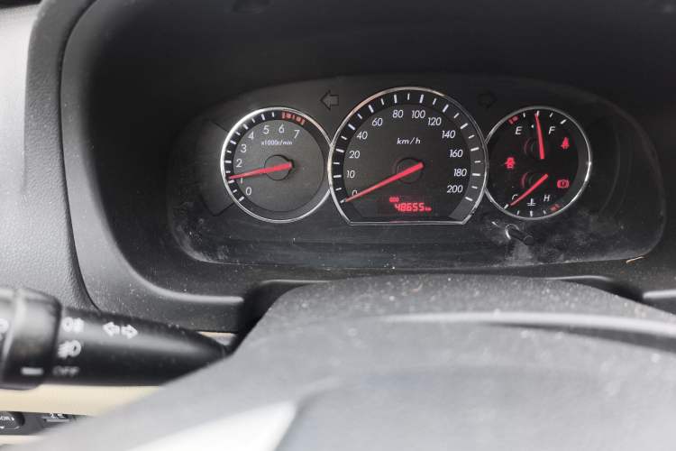 Used CHANGAN Alsvin V3 2015 1.4L Manual Meiman Model China IV Standard Odometer Close Up