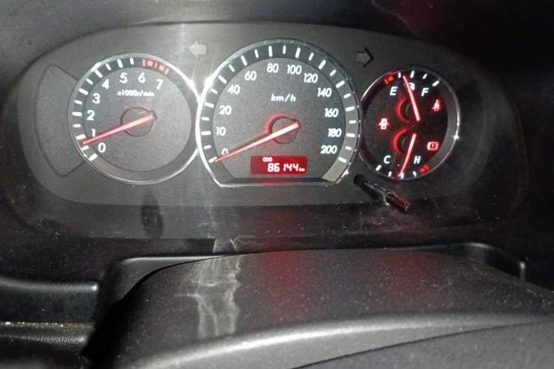 Used CHANGAN Alsvin V3 2015 1.4L Manual Meiman Model China IV Standard Odometer Close Up