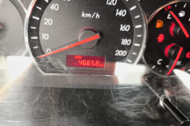 Used CHANGAN Alsvin V3 2015 1.4L Manual Meiruan Model China V Standard Odometer Close Up