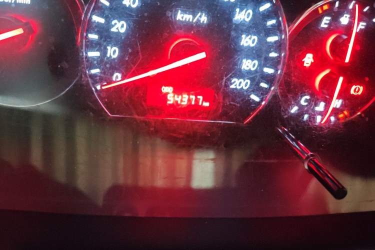 Used CHANGAN Alsvin V3 2015 1.4L Manual Meiruan Model China V Standard Odometer Close Up