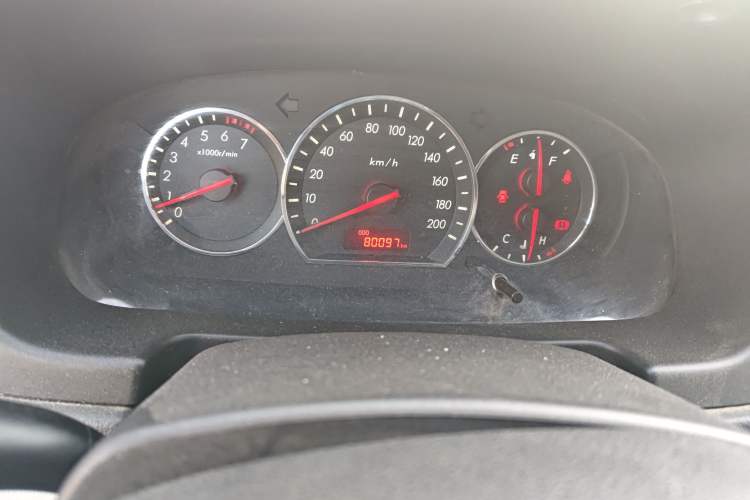 Used CHANGAN Alsvin V3 2015 1.4L Manual Meiruan Model China V Standard Odometer Close Up