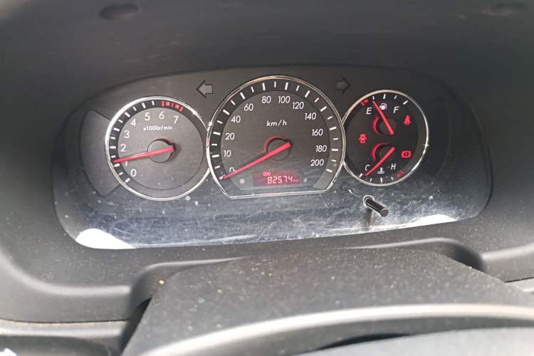 Used CHANGAN Alsvin V3 2015 1.4L Manual Meiman Model China IV Standard Odometer Close Up