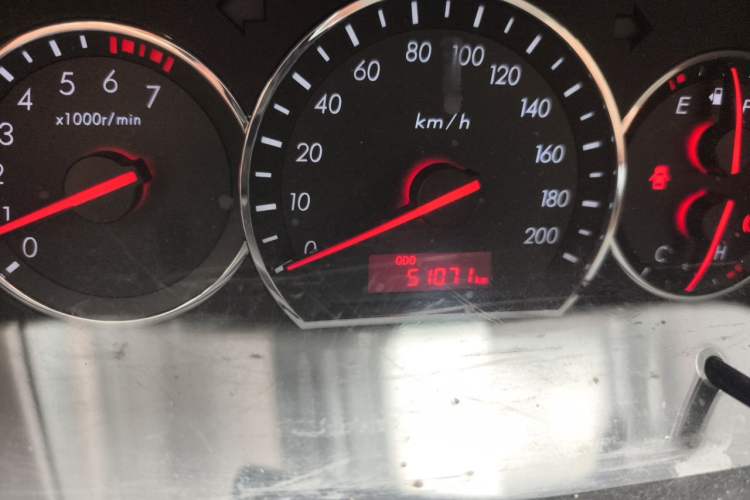 Used CHANGAN Alsvin V3 2015 1.4L Manual Meiruan Model China V Standard Odometer Close Up