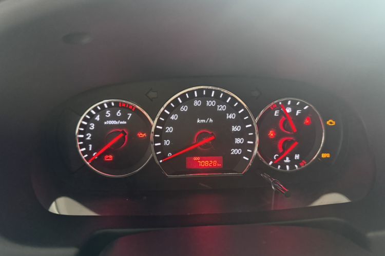 Used CHANGAN Alsvin V3 2015 1.4L Manual Meiruan Model China V Standard Odometer Close Up