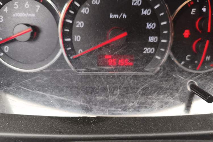Used CHANGAN Alsvin V3 2015 1.4L Manual Meiruan Model China V Standard Odometer Close Up