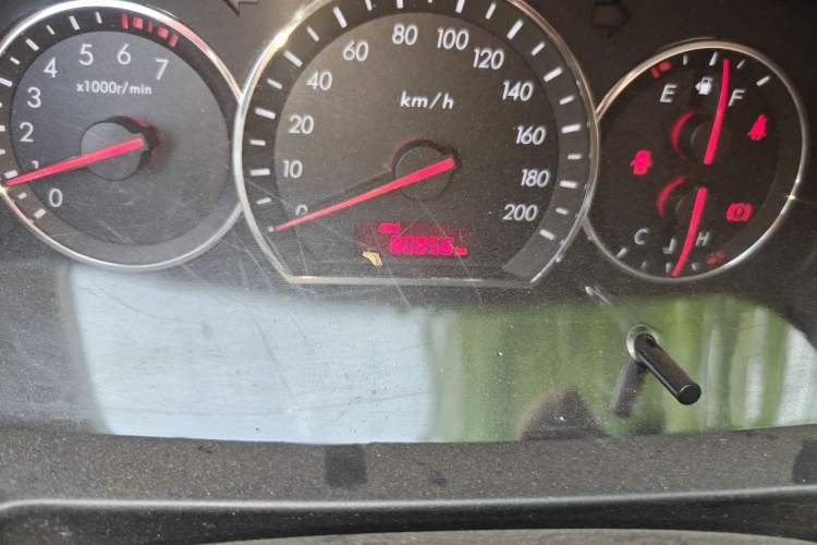Used CHANGAN Alsvin V3 2015 1.4L Manual Meiruan Model China V Standard Odometer Close Up