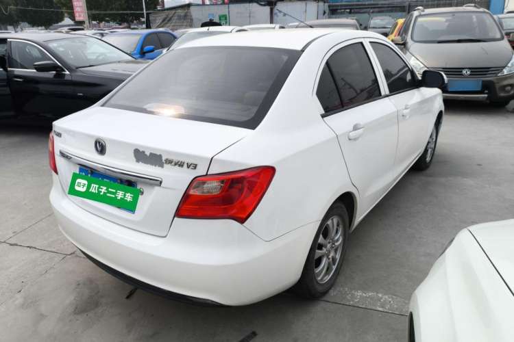 Used CHANGAN Alsvin V3 2015 1.4L Manual Meiruan Model China V Standard Rear Right 45 Deg