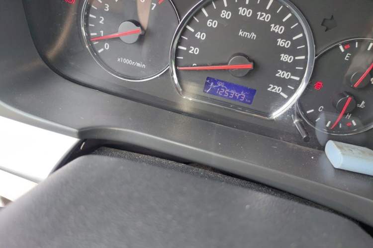 Used CHANGAN Alsvin V5 2012 1.5L Manual Dream Edition Odometer Close Up