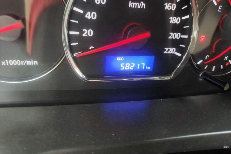 Used CHANGAN Alsvin V5 2012 1.5L Manual Dream Edition Odometer Close Up