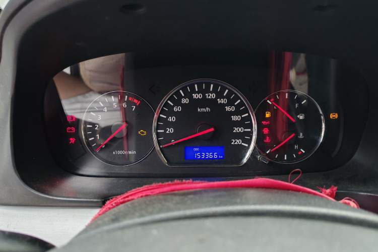 Used CHANGAN Alsvin V5 2012 1.5L Manual Dream Edition Odometer Close Up