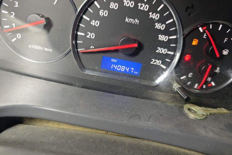 Used CHANGAN Alsvin V5 2012 1.5L Manual Dream Edition Odometer Close Up