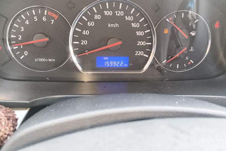 Used CHANGAN Alsvin V5 2012 1.5L Manual Dream Edition Odometer Close Up