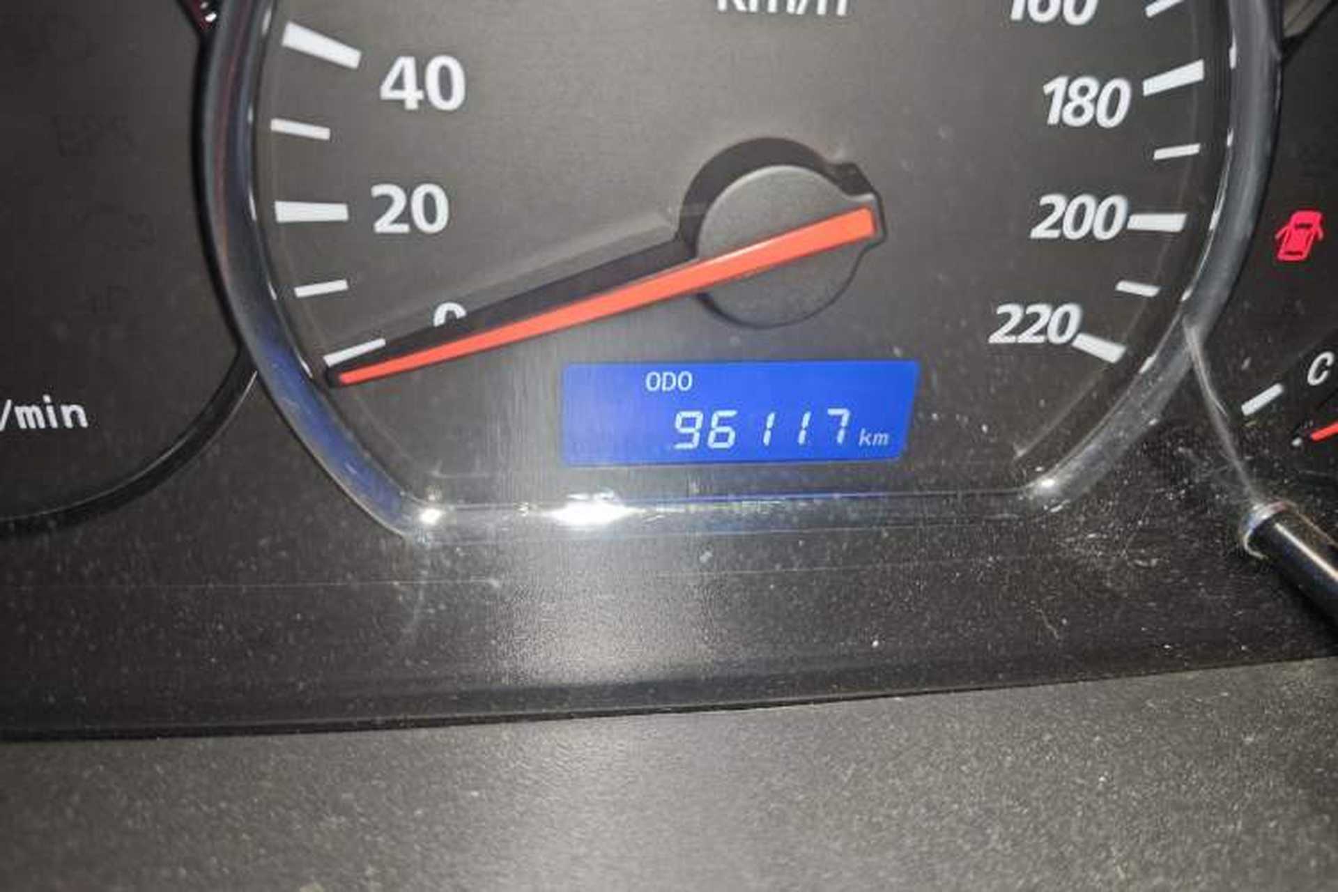 Used CHANGAN Alsvin V5 2012 1.5L Manual Dream Edition Odometer Close Up