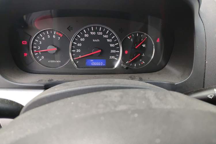 Used CHANGAN Alsvin V5 2012 1.5L Manual Dream Edition Odometer Close Up