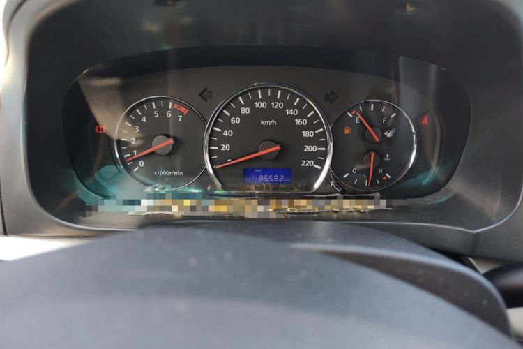 Used CHANGAN Alsvin V5 2012 1.5L Manual Dream Edition Odometer Close Up