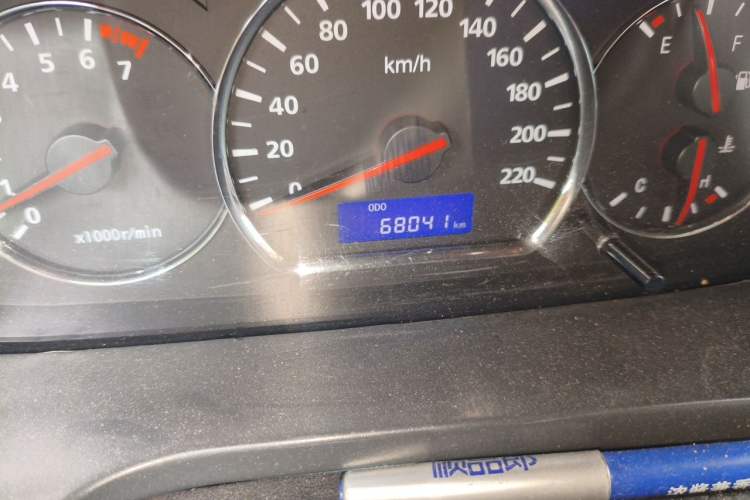 Used CHANGAN Alsvin V5 2012 1.5L Manual Dream Edition Odometer Close Up