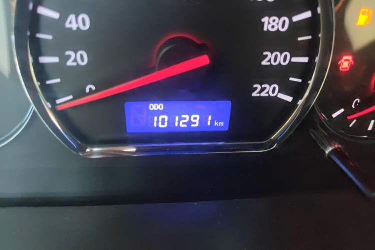 Used CHANGAN Alsvin V5 2012 1.5L Manual Dream Edition Odometer Close Up