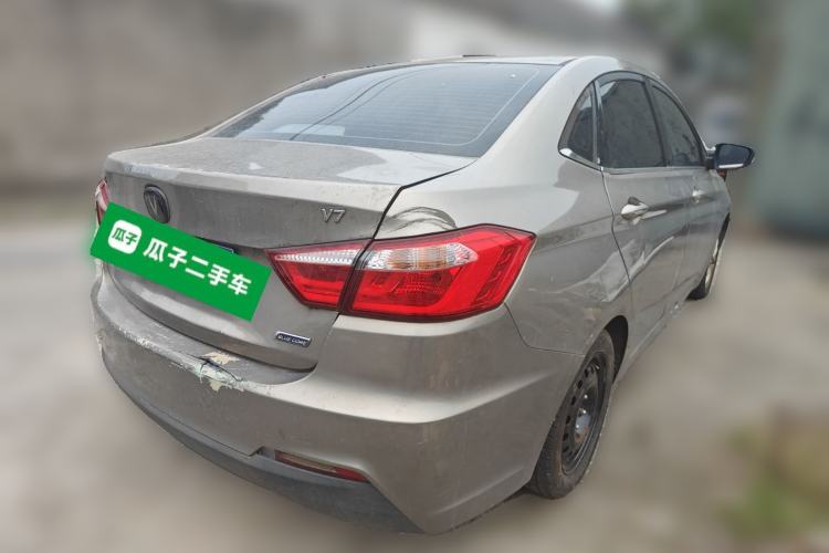 Used CHANGAN Alsvin V7 2015 1.6L Manual Joyful Edition China IV Rear Right 45 Deg