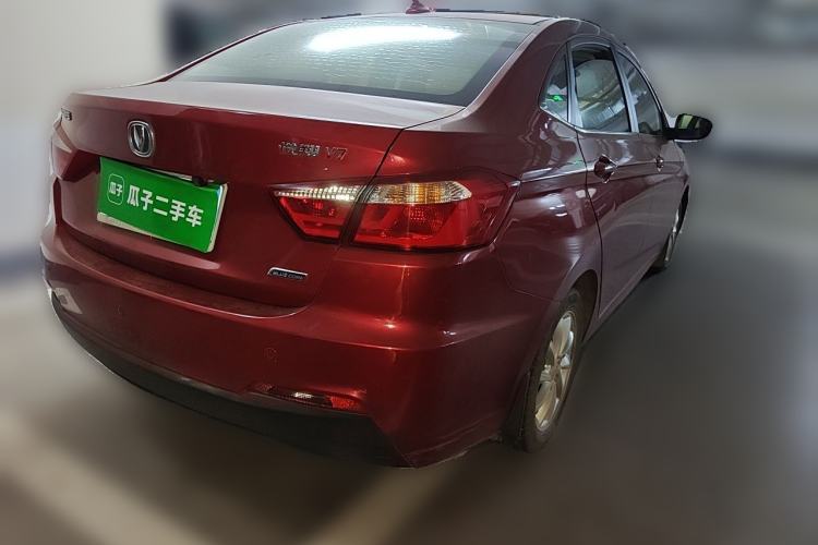 Used CHANGAN Alsvin V7 2015 1.6L Automatic Enjoyment Model China IV Standard Rear Right 45 Deg