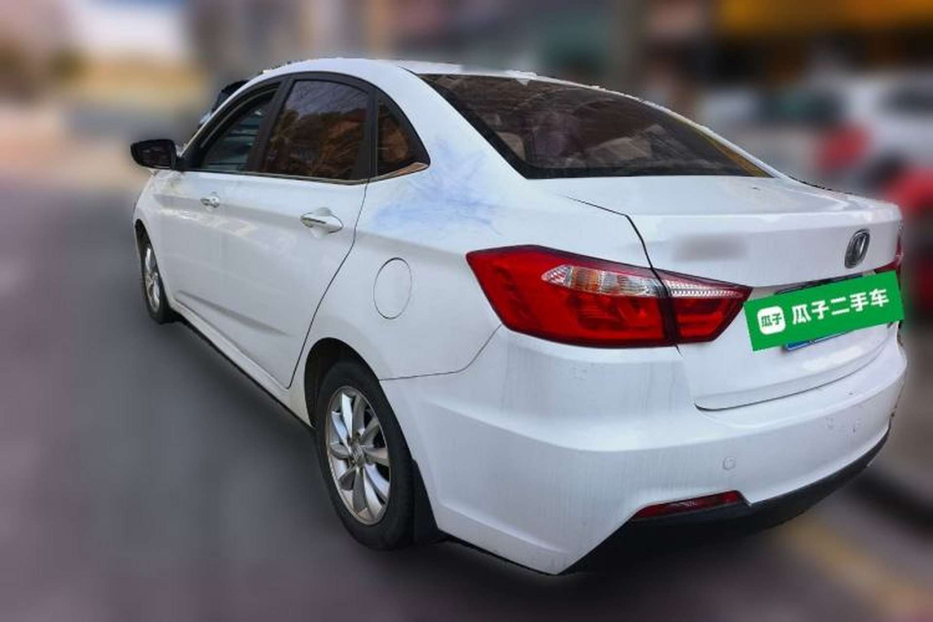 Used CHANGAN Alsvin V7 2015 1.6L Automatic Enjoyment Model China IV Standard Rear Left 45 Deg