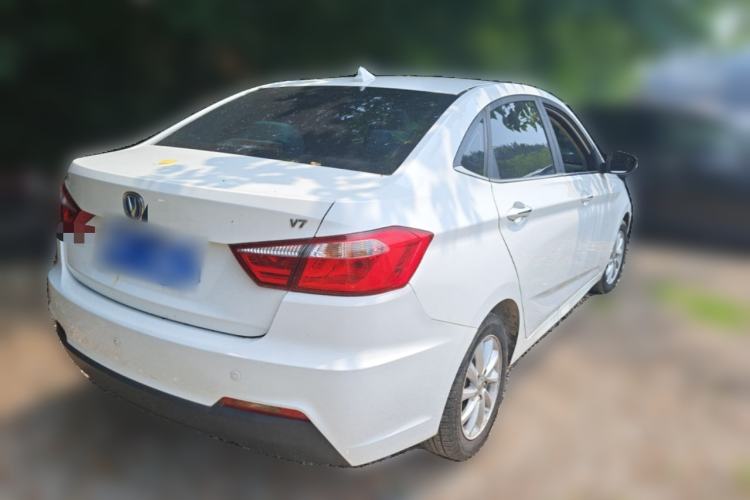 Used CHANGAN Alsvin V7 2015 1.6L Manual Enjoyment Model China IV Standard Rear Right 45 Deg