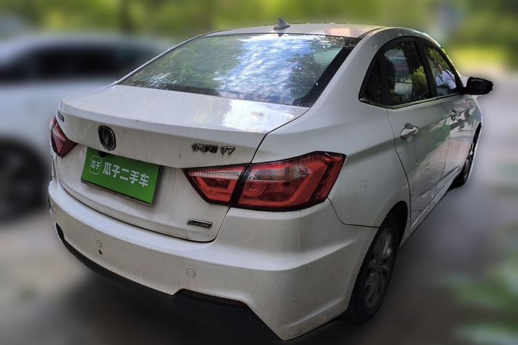 Used CHANGAN Alsvin V7 2015 1.6L Automatic Enjoyment Model China IV Standard Rear Right 45 Deg