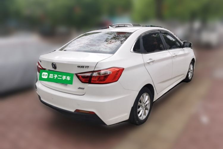 Used CHANGAN Alsvin V7 2015 1.6L Automatic Enjoyment Model China IV Standard Rear Right 45 Deg