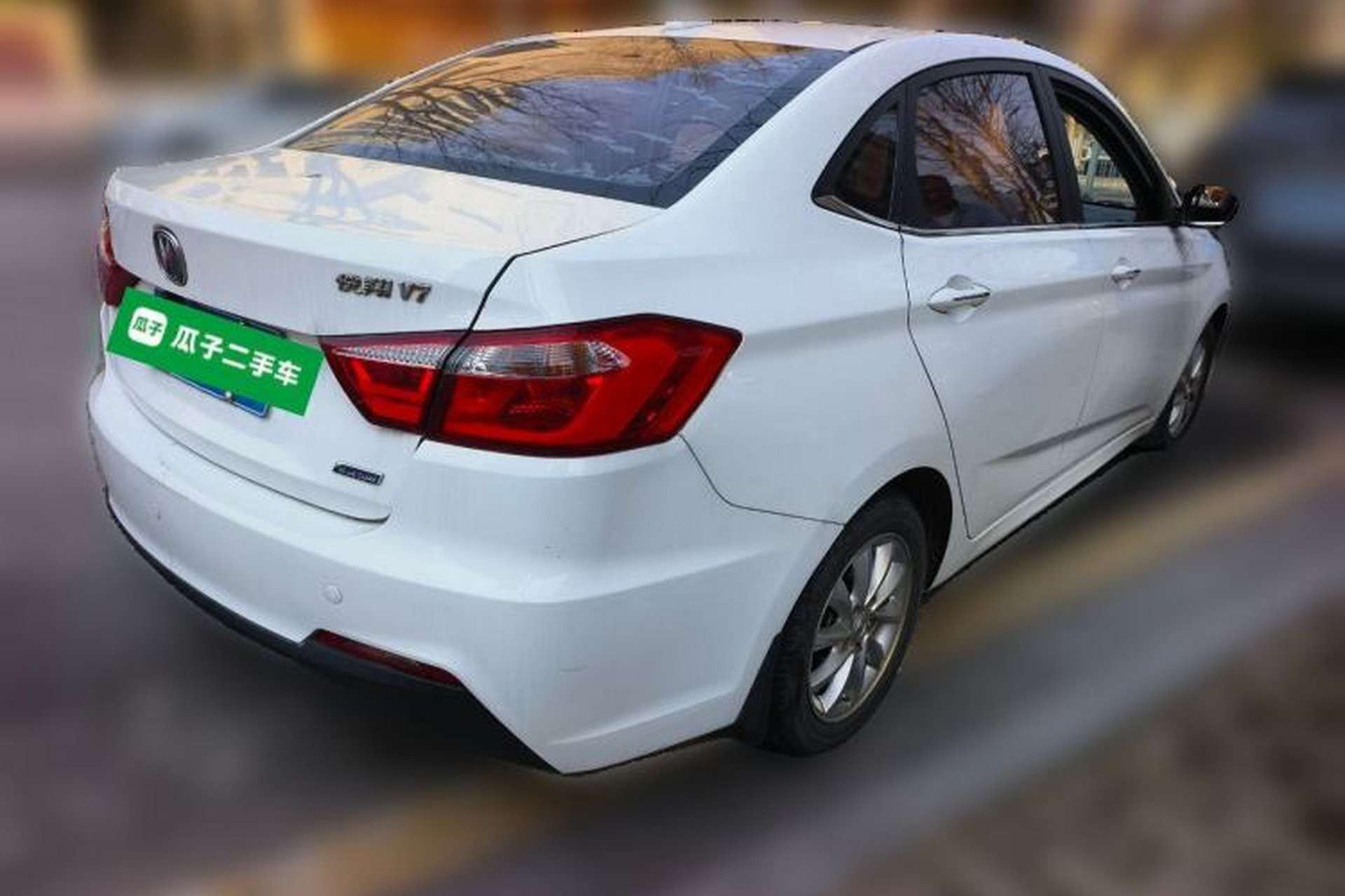 Used CHANGAN Alsvin V7 2015 1.6L Automatic Enjoyment Model China IV Standard Rear Right 45 Deg