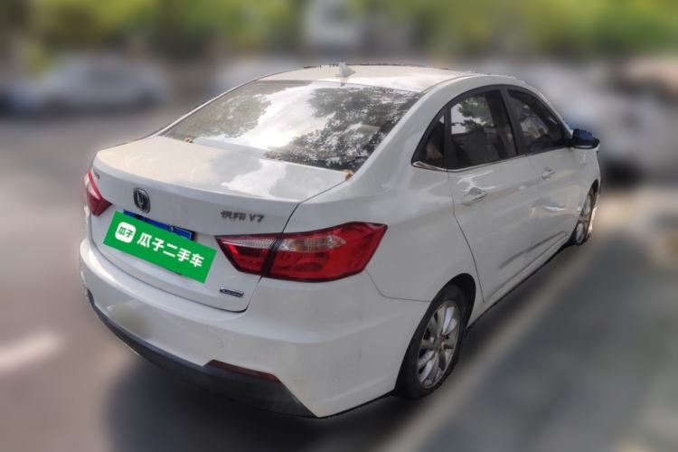 Used CHANGAN Alsvin V7 2015 1.6L Automatic Enjoyment Model China V Standard Rear Right 45 Deg