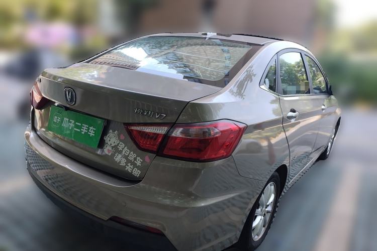 Used CHANGAN Alsvin V7 2015 1.6L Automatic Enjoyment Model China IV Standard Rear Right 45 Deg