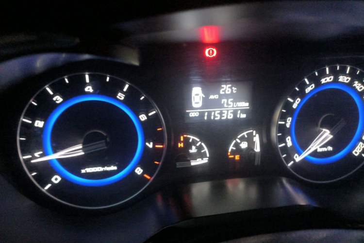 Used CHANGAN Alsvin V7 2016 1.6L Manual Enjoyment Model China V Standard Odometer Close Up