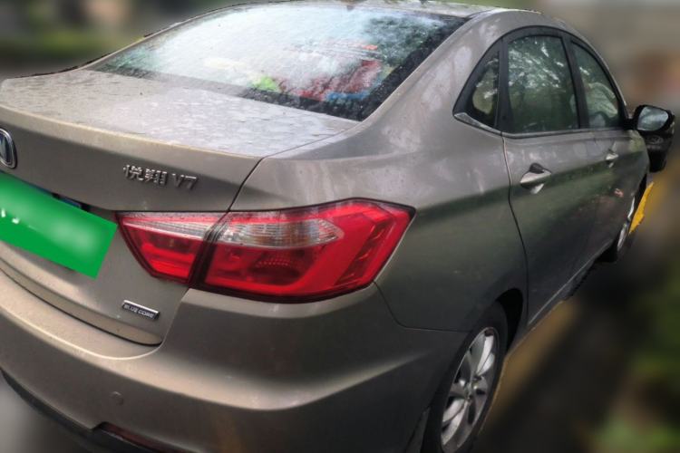 Used CHANGAN Alsvin V7 2016 1.6L Manual Enjoyment Model China V Standard Rear Right 45 Deg