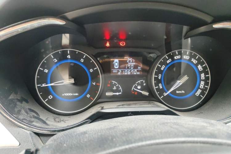 Used CHANGAN Alsvin V7 2016 1.6L Manual Enjoyment Model China V Standard Odometer Close Up