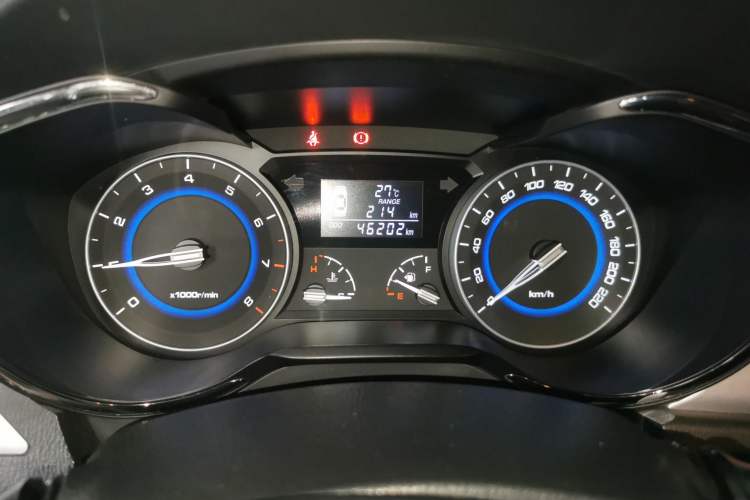 Used CHANGAN Alsvin V7 2016 1.6L Manual Enjoyment Model China IV Standard Odometer Close Up
