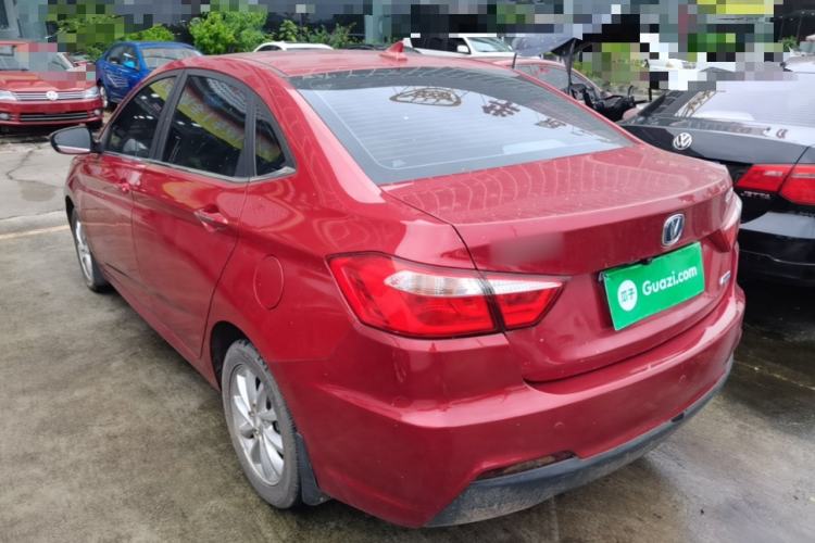 Used CHANGAN Alsvin V7 2016 1.6L Automatic Enjoyment Model China V Standard Rear Left 45 Deg