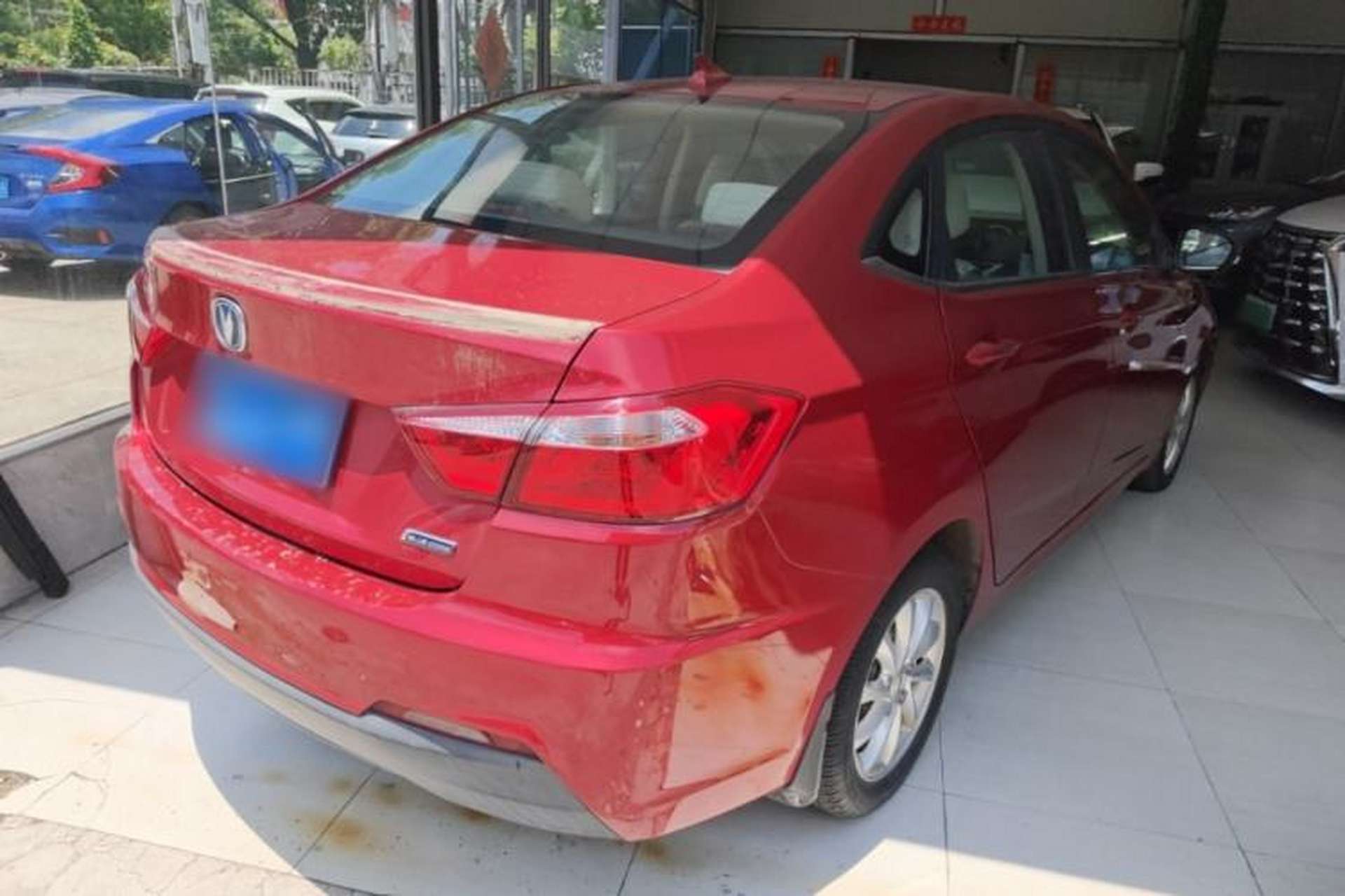 Used CHANGAN Alsvin V7 2016 1.6L Automatic Enjoyment Model China V Standard Rear Right 45 Deg