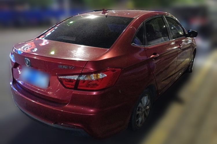 Used CHANGAN Alsvin V7 2016 1.6L Automatic Enjoyment Model China V Standard Rear Right 45 Deg
