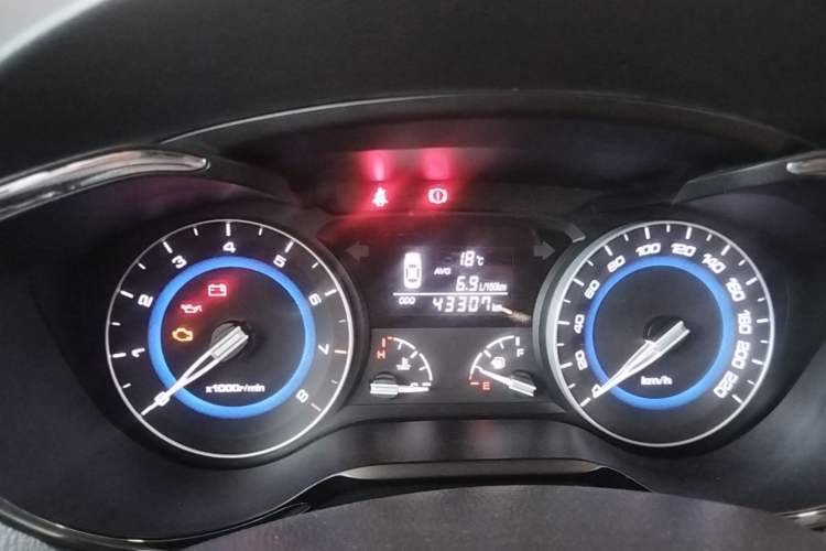 Used CHANGAN Alsvin V7 2016 1.6L Manual Enjoyment Model China V Standard Instrument Cluster