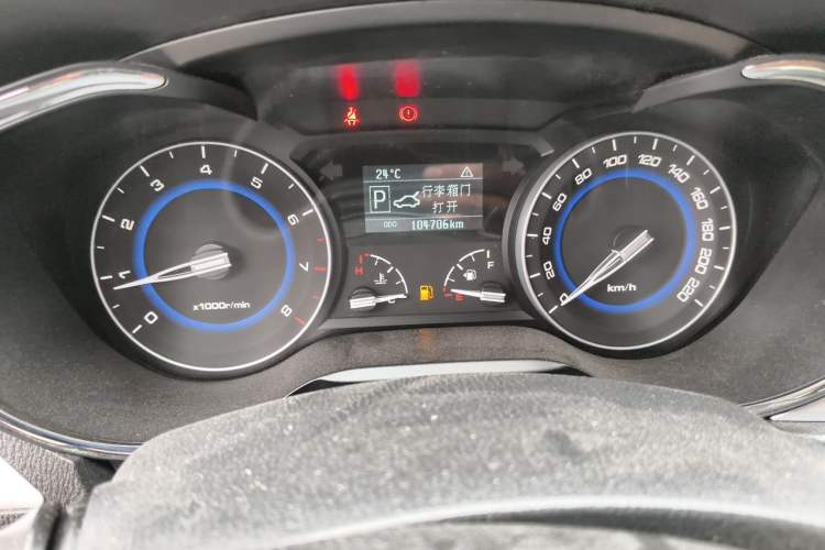 Used CHANGAN Alsvin V7 2016 1.6L Automatic Enjoyment Model China V Standard Instrument Cluster