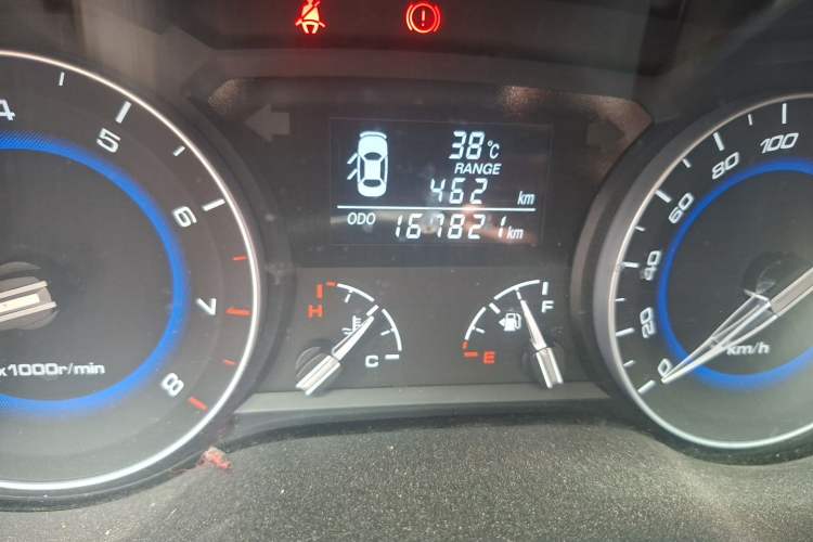 Used CHANGAN Alsvin V7 2016 1.6L Manual Enjoyment Model China IV Standard Odometer Close Up