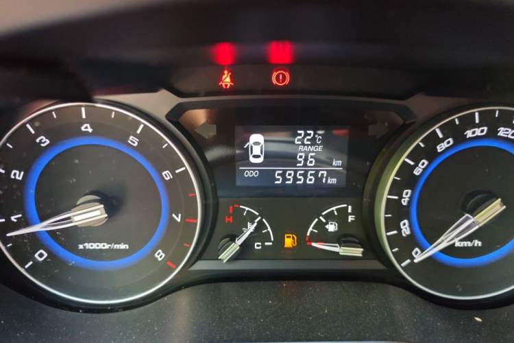 Used CHANGAN Alsvin V7 2016 1.6L Manual Enjoyment Model China V Standard Odometer Close Up
