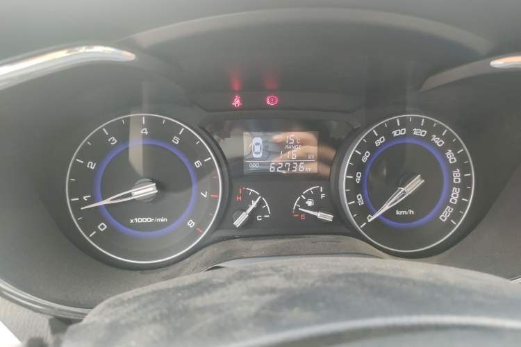 Used CHANGAN Alsvin V7 2016 1.6L Manual Enjoyment Model China V Standard Odometer Close Up