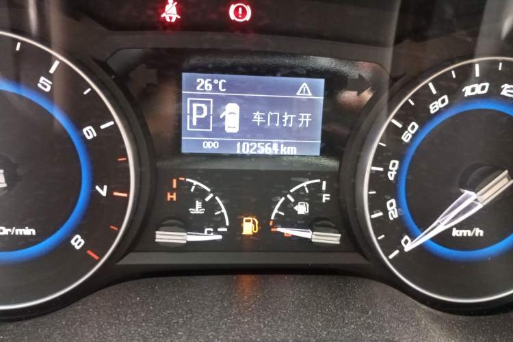 Used CHANGAN Alsvin V7 2016 1.6L Automatic Enjoyment Model China V Standard Odometer Close Up