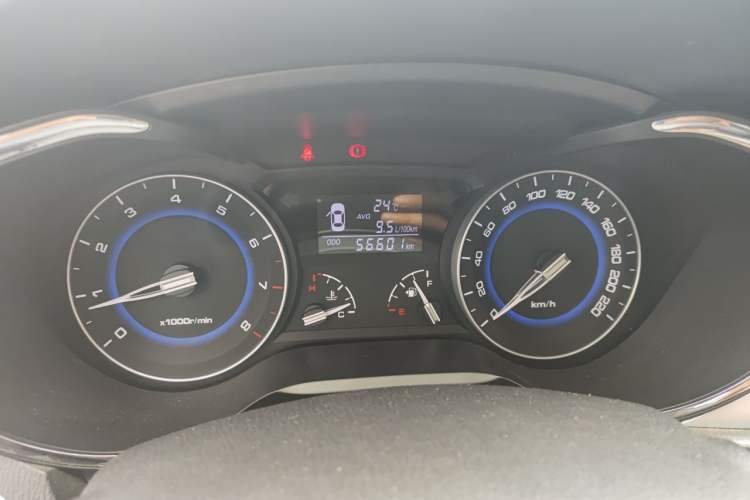 Used CHANGAN Alsvin V7 2016 1.6L Manual LeShang Model China V Standard Odometer Close Up